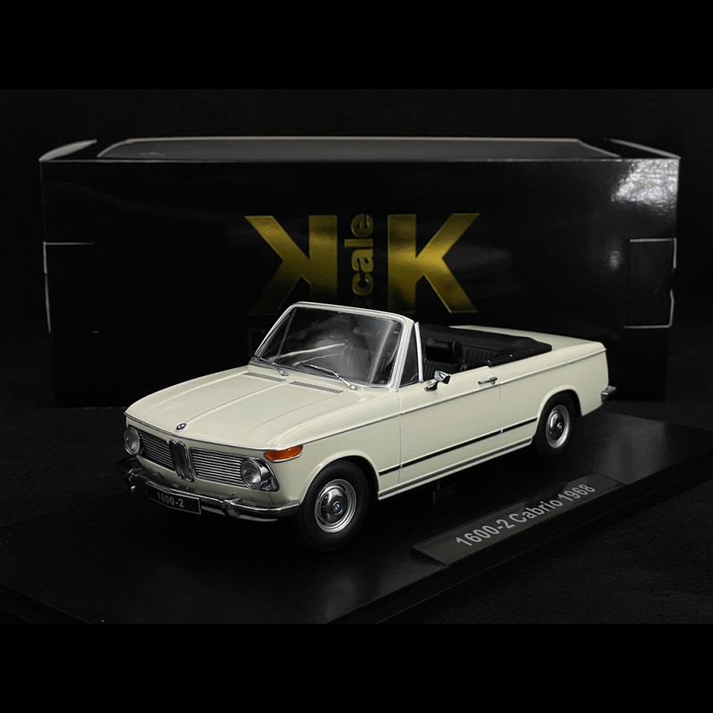 Miniature BMW 1600-2 Cabriolet 1968 – KK-Scale 1/18 – Orange