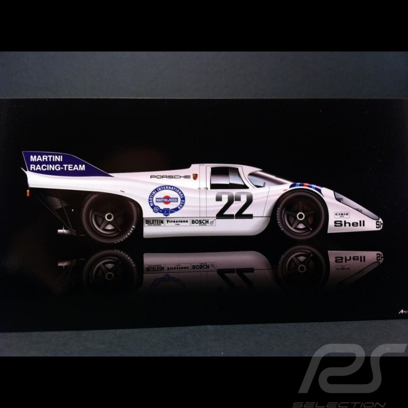 Carte postale Porsche 917 K Le Mans 1971