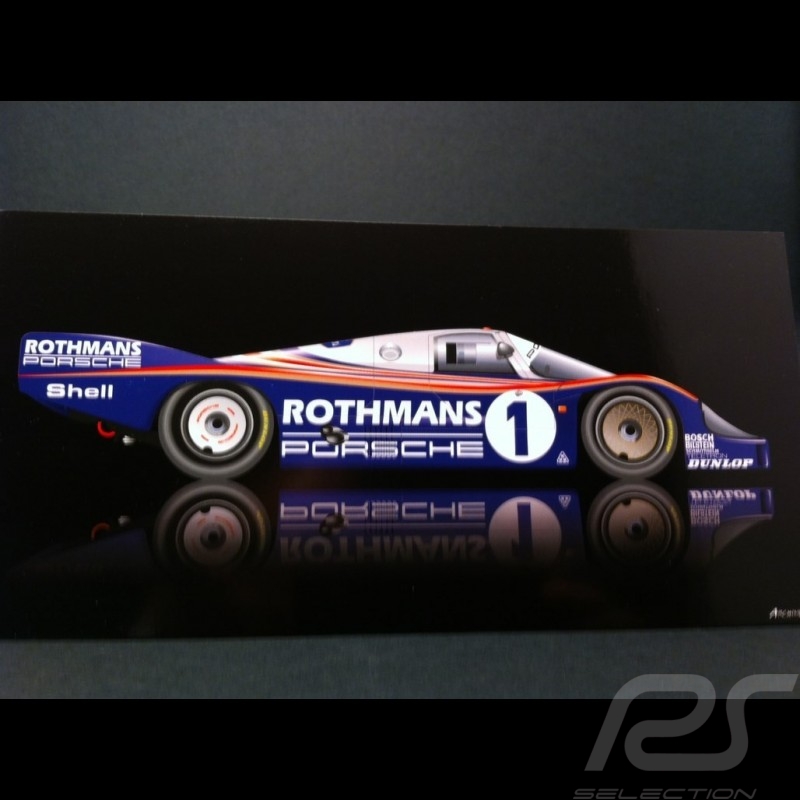 Carte postale Porsche 956 Le Mans 1982