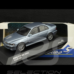 BMW M5 E39 2000 Bleu Argenté Métallique 1/43 Solido S4310503