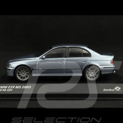 BMW M5 E39 2000 Silber Wasserblau 1/43 Solido S4310503