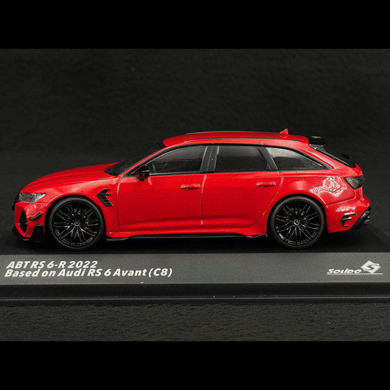 Miniature Solido 1/43 - Audi RS6-R C8 Avant 2022 - Rouge - Diecast - 4310706