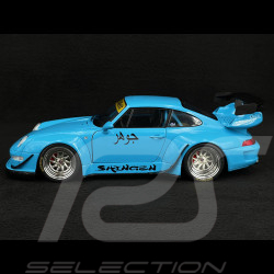 Porsche 911 Type 993 RWB Bodykit Shingen 2018 Blau 1/18 Solido S1808501