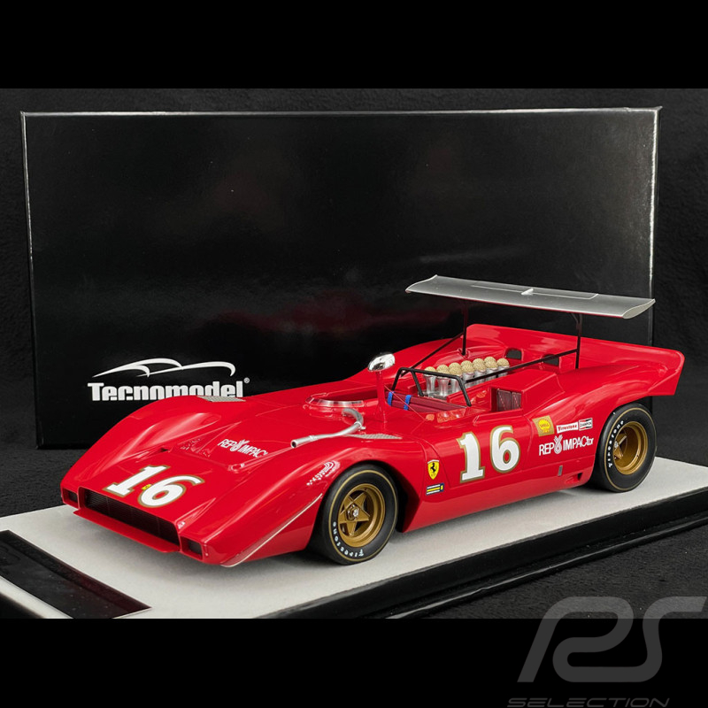 Ferrari 612 Can-Am n° 16 Can-Am Riverside 1969 1/18 Tecnomodel TM18-256D