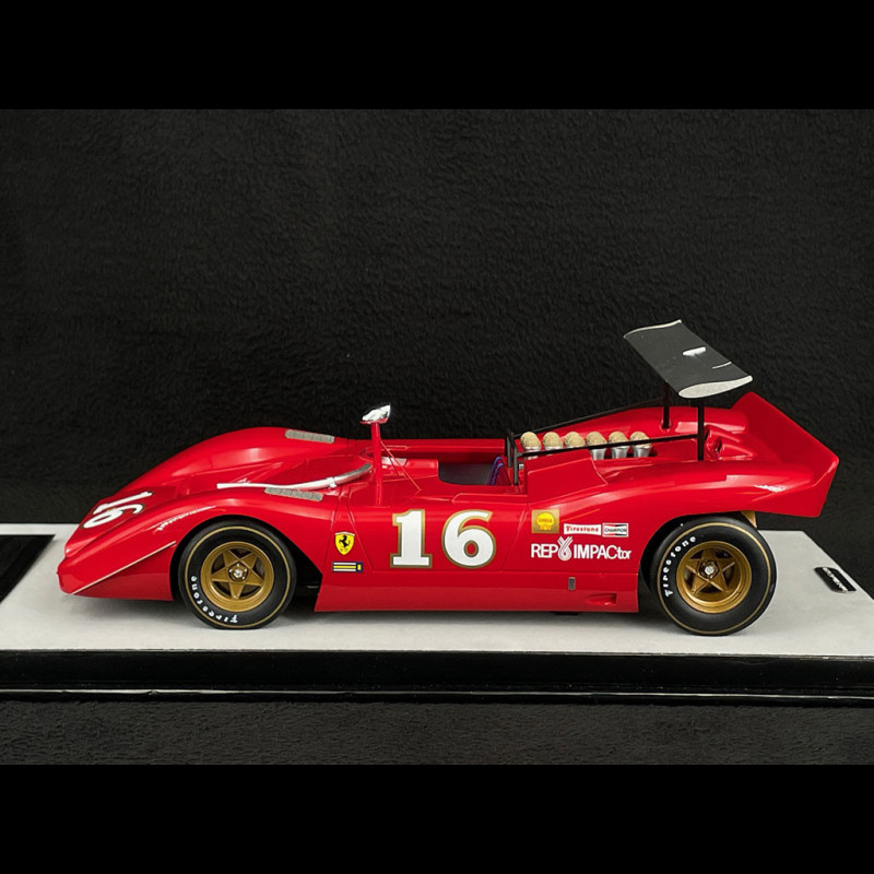 Ferrari 612 Can-Am n° 16 Can-Am Riverside 1969 1/18 Tecnomodel TM18-256D