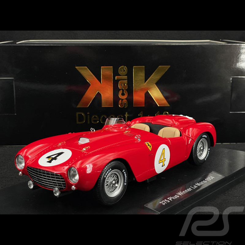 Ferrari 375 Plus n° 4 Winner 24h Le Mans 1954 1/18 KK Scale KKDC181242