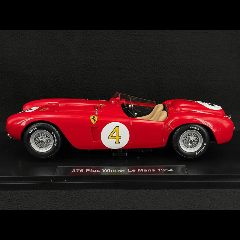 Ferrari 375 Plus n° 4 Winner 24h Le Mans 1954 1/18 KK Scale KKDC181242