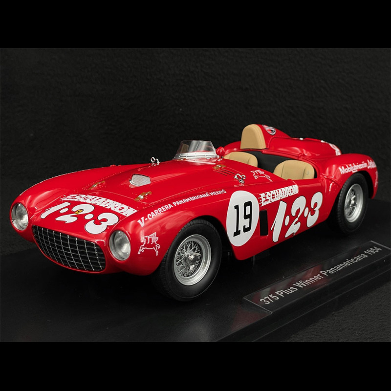 Ferrari 375 Plus n° 19 Winner Carrera Panamericana 1954 1/18 KK Scale  KKDC181244