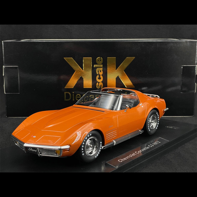 Chevrolet Corvette C3 1972 Metallisch Orange 1/18 KK Scale KKDC181223