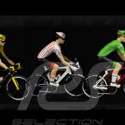 Set de 4 maillots coureurs Tour de France 1/18 Solido S1809906