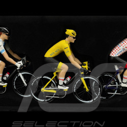 Set de 4 maillots coureurs Tour de France 1/18 Solido S1809906