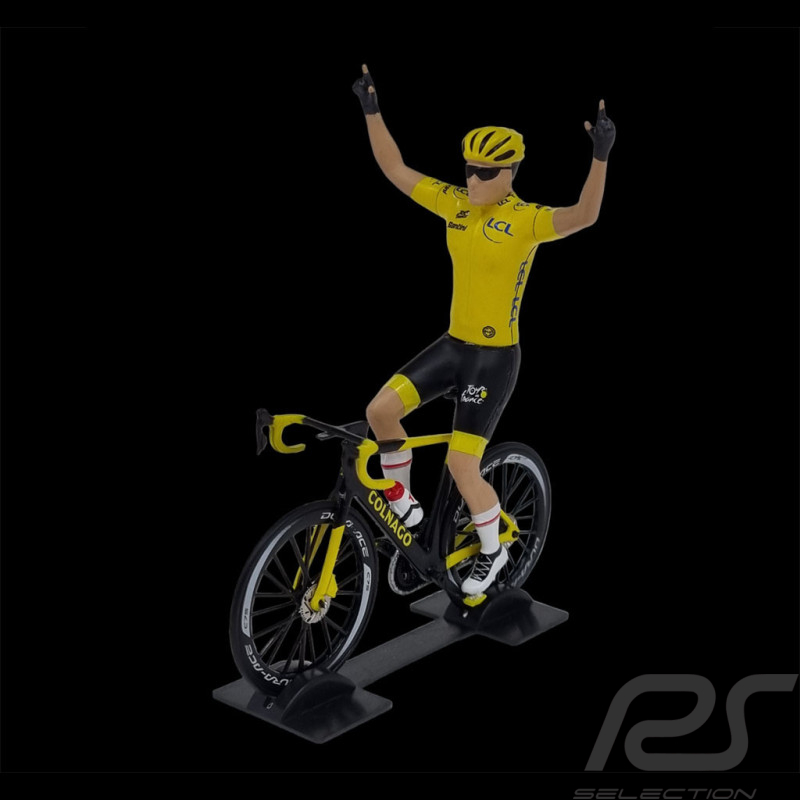 Coureur Maillot Jaune Vainqueur Tour de France 2023 1/18 Solido S1809901