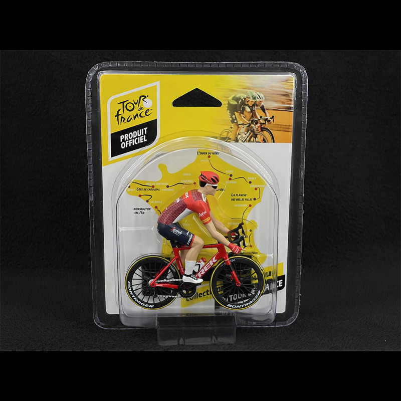 Figurine Cycliste Solido, équipe Trek-Segafredo, échelle 1/18, Neuve