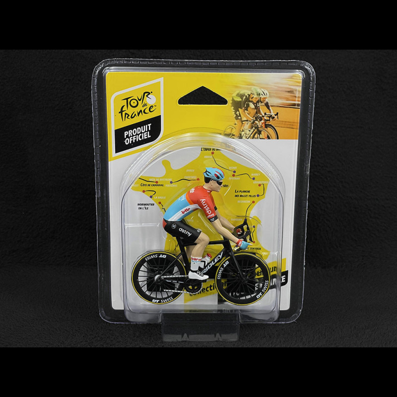 Lotto Dsty Rider Lotto Cyclist Bike Rider Dstny Tour de France 2023 1/18 Solido S1809921
