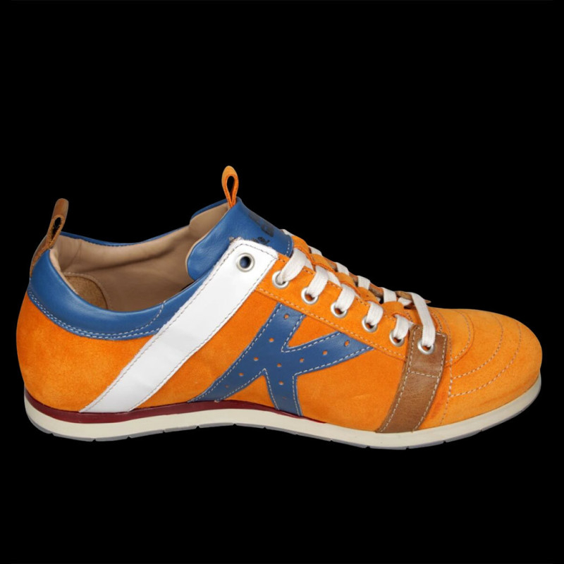 Kamo-Gutsu Herren Sneakers TIFO 112 - Italienisches Kalbsleder In Vintage-Optik