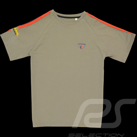 Steve McQueen T-Shirt Le Mans Khaki Green SQ241TSM01-324 - men