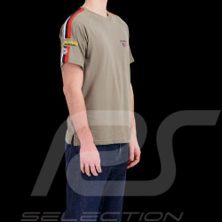T-Shirt Steve McQueen Le Mans Vert Kaki SQ241TSM01-324 - homme