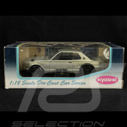 Nissan Skyline 2000 GT-R KPGC10 1973 Sonic Silber 1/18 Kyosho 08121S
