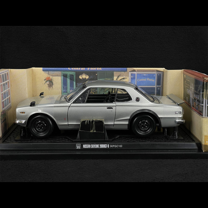 Kyosho 1:43 Nissan Nismo R34 GT-R Z-tune argent / 03384S modèle voiture