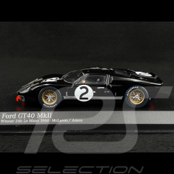 Ford GT40 n° 2 Vainqueur 24h Le Mans 1966 1/43 Minichamps 400668402