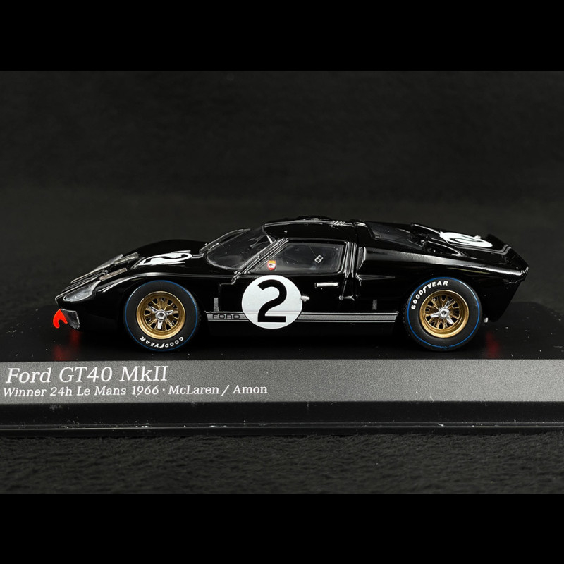 Ford GT40 n° 2 Winner 24h Le Mans 1966 1/43 Minichamps 400668402