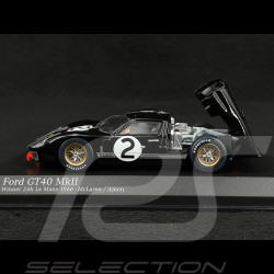 Ford GT40 n° 2 Vainqueur 24h Le Mans 1966 1/43 Minichamps 400668402