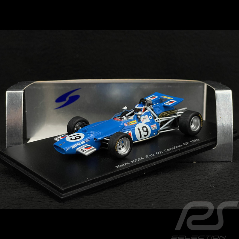 Johnny Servoz-Gavin Matra MS84 n° 19 6ème GP Canada 1969 F1 1/43 Spark S1609