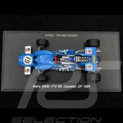 Johnny Servoz-Gavin Matra MS84 n° 19 6th GP Canada 1969 F1 1/43 Spark S1609