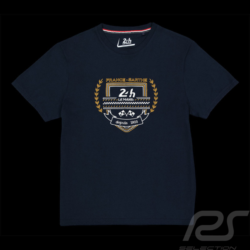 24h Le Mans T-Shirt Marineblau LM241TSM02-100 - Herren