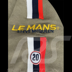 Steve McQueen Jacke Le Mans Kapuzenjacke Khaki Grün - Herren SQ241SSM01-324