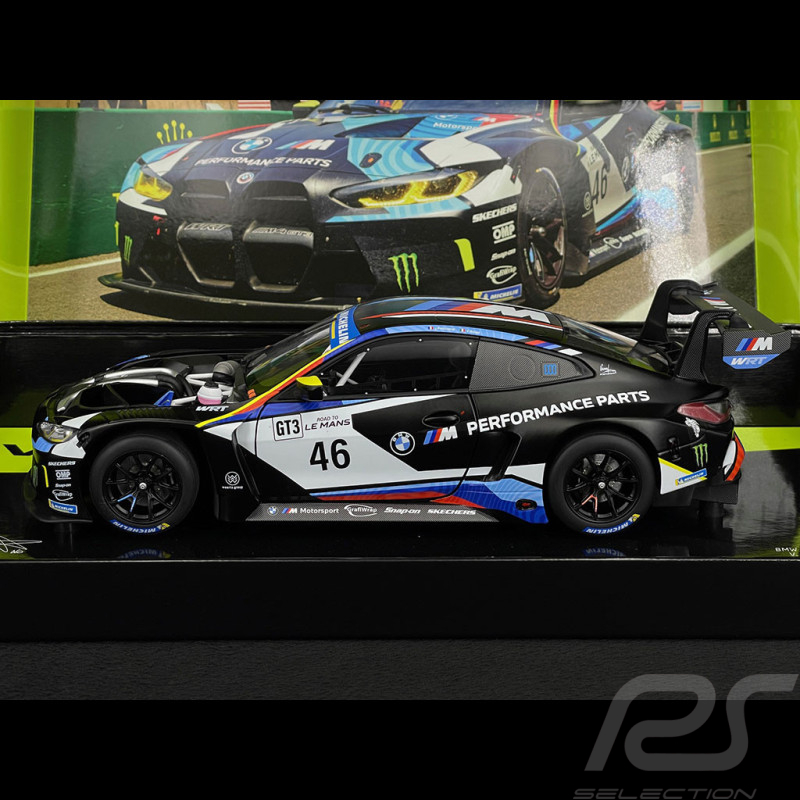 BMW M4 GT3 N° 46 Winner Road to LeMans 2023 Team WRT Valentino Rossi 1/18 Minichamps 113232546