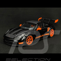 Porsche 911 GT3 RS Type 992 2022 Noir / Orange 1/18 Minichamps 113062030