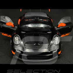 Porsche 911 GT3 RS Type 992 2022 Noir / Orange 1/18 Minichamps 113062030