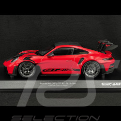 Porsche 911 GT3 RS Typ 992 2022 Rot / Schwarz 1/18 Minichamps 153062246