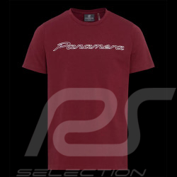 Porsche T-Shirt Panamera Burgundy WAP134RMSP - men