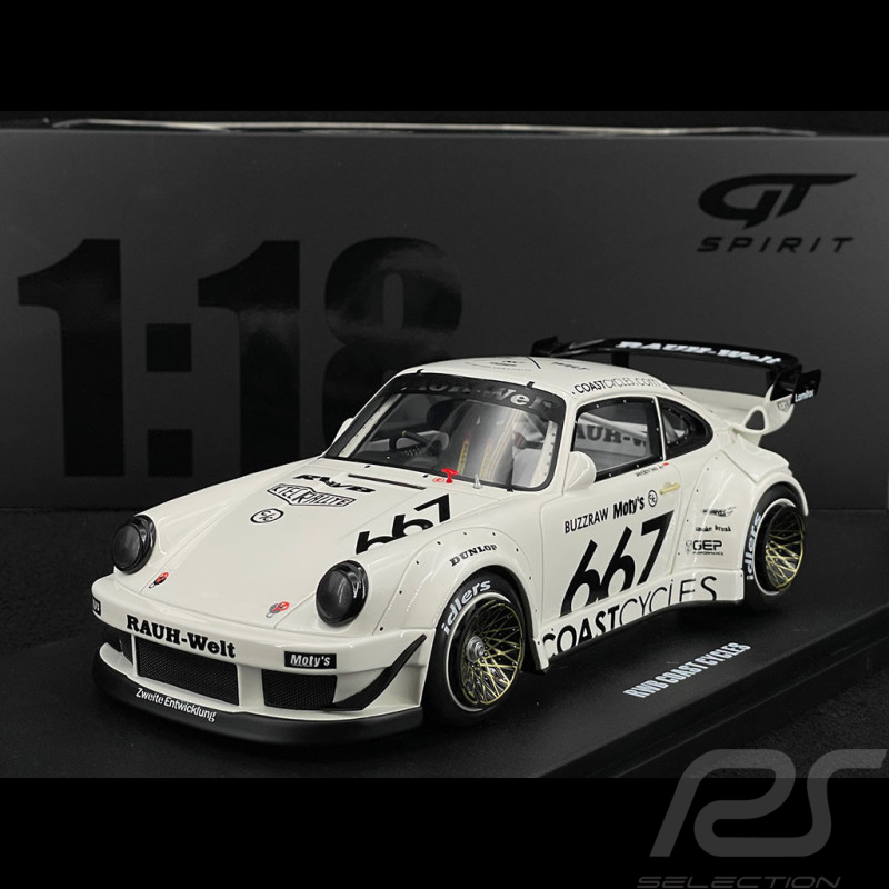 Porsche 911 RWB Type 964 Coast Cycles n° 667 2020 Blanc 1/18 GT Spirit GT410