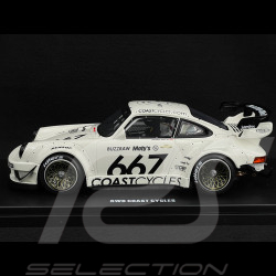 Porsche 911 RWB Type 964 Coast Cycles n° 667 2020 Blanc 1/18 GT Spirit GT410