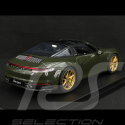 Porsche 911 Targa 4S Type 992 2020 Vert Olive Foncé 1/18 GT Spirit GT438