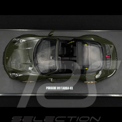 Porsche 911 Targa 4S Type 992 2020 Dark Olive Green 1/18 GT Spirit GT438