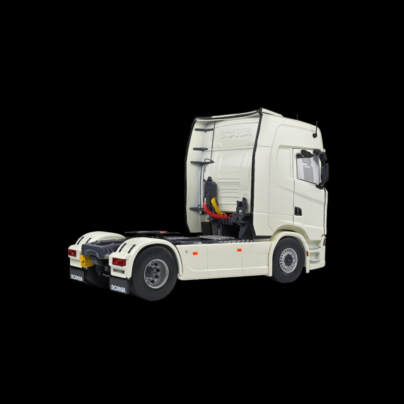 Miniature SCANIA CS HD 4x2 avec remorque bâchée 3 Essieux HÖHNER