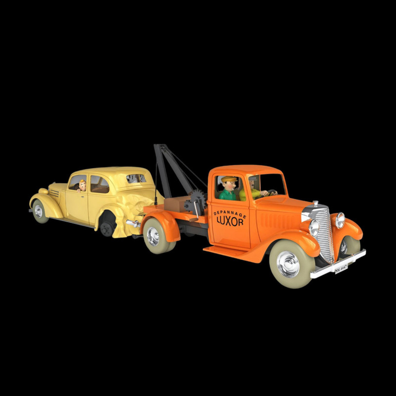 Duo Tintin La Dépanneuse Luxor / La Voiture Accidentée - Le Crabe