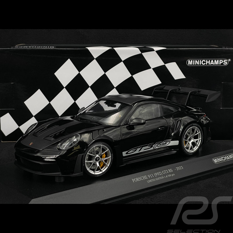 Porsche 911 GT3 RS Typ 992 2023 Weissach Package Schwarz 1/18 Minichamps 155062231