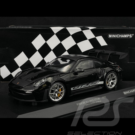 Porsche 911 GT3 RS Type 992 2023 Weissach Package Noir 1/18 Minichamps 155062231