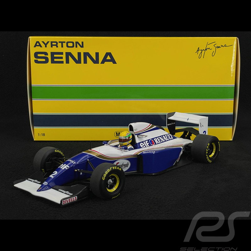 Ayrton Senna Williams Renault FW16 n° 2 GP San Marino 1994 1/18 Minichamps  540941832