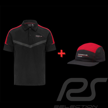 Duo Porsche Polo-Shirt + Porsche Motorsport 4 Cap