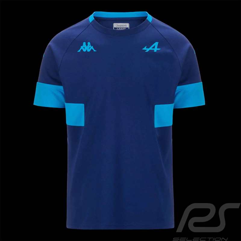 Alpine T-shirt F1 Team BWT Gasly Ocon Navy blue / Blue Kappa 311J6CW-A07 - Men