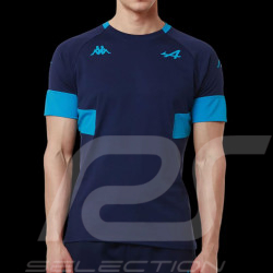 Alpine T-shirt F1 Team BWT Gasly Ocon Navy blue / Blue Kappa 311J6CW-A07 - Men