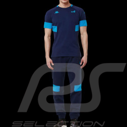 Alpine T-shirt F1 Team BWT Gasly Ocon Navy blue / Blue Kappa 311J6CW-A07 - Men