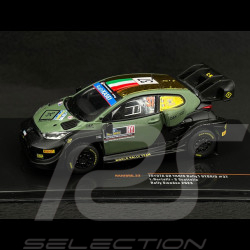 Toyota Yaris WRC Nr 37 Platz 14. Schweden Rally 2023 Lorenzo Bertelli 1/43 Ixo RAM896