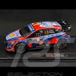 Hyundai i20 N WRC N° 11 3ème Rallye Monte Carlo 2023 Thierry Neuville 1/43 Ixo RAM882